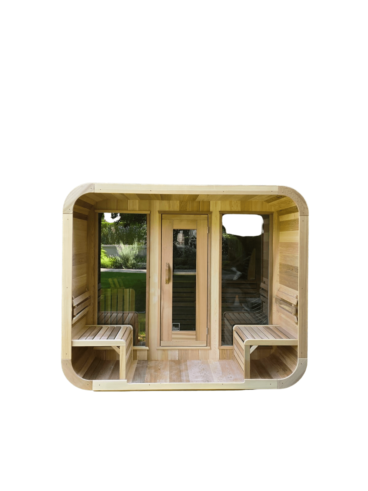 Luna 8'x8' Sauna w/ 2' Porch