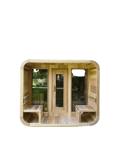 Luna 8'x8' Sauna w/ 2' Porch