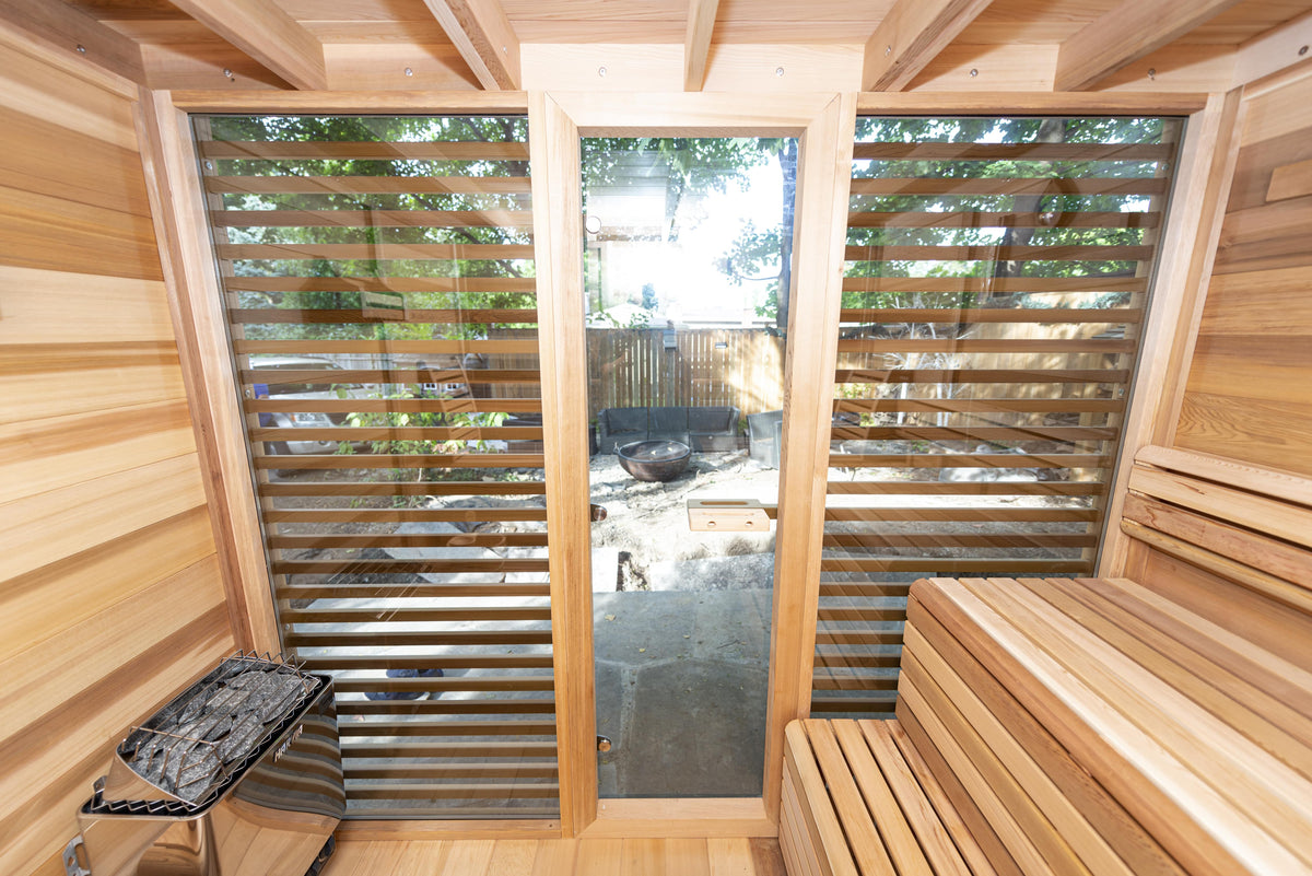 670 Pure Cube Sauna - 6  Person