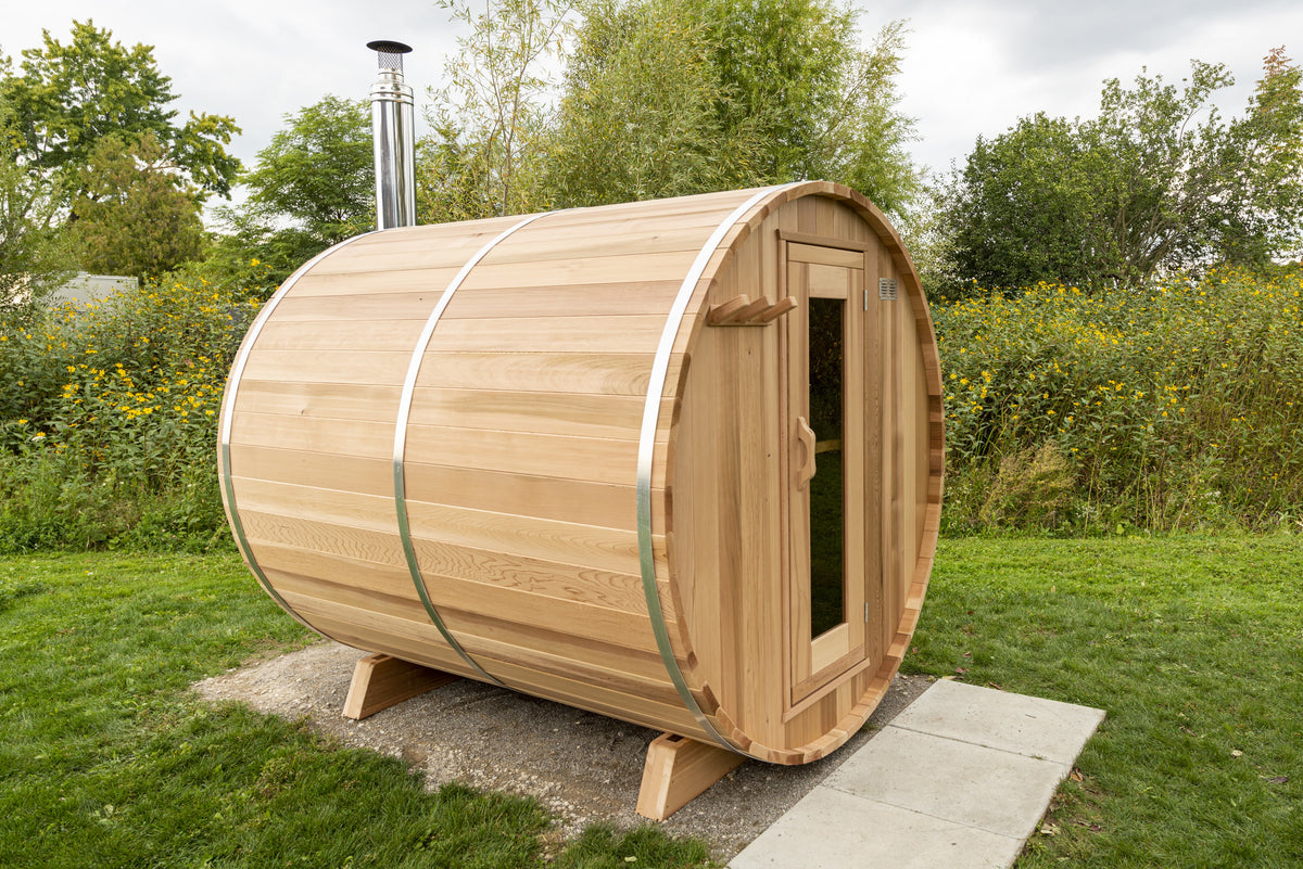 Classic 7'x 8' Barrel Sauna