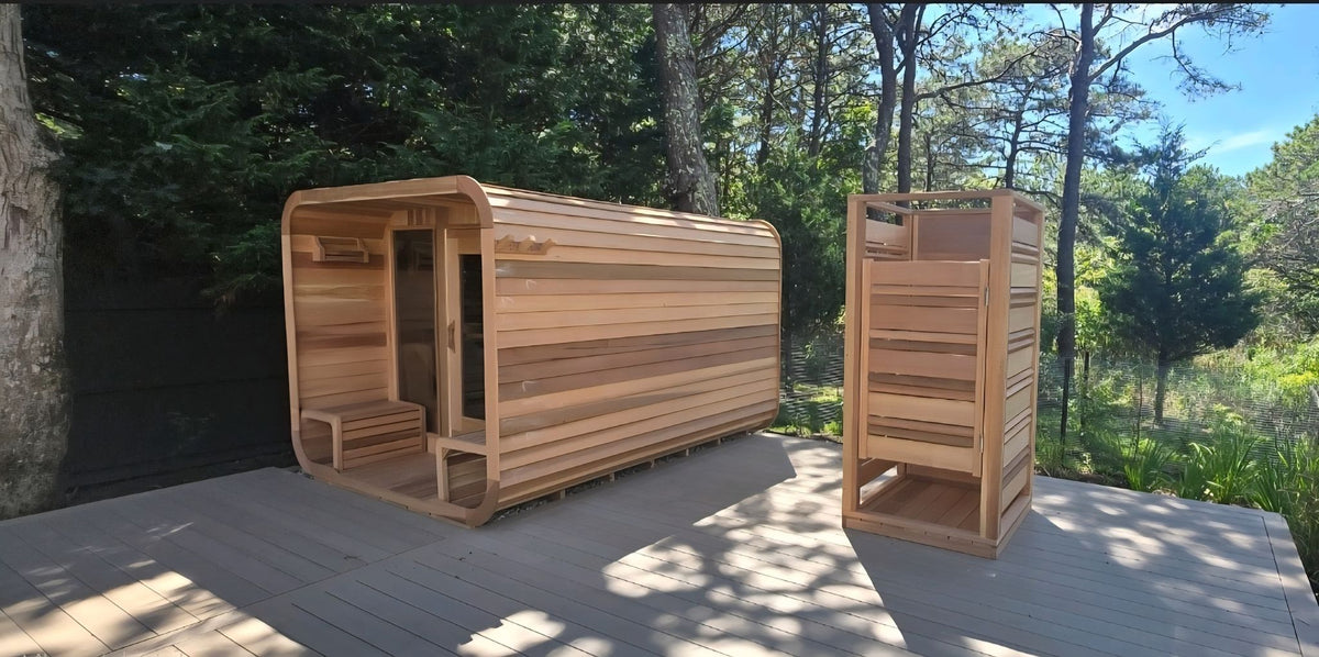 Cloudburst Outdoor Shower