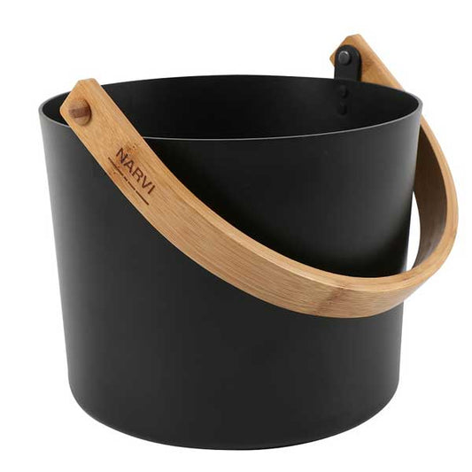 Black Sauna Bucket
