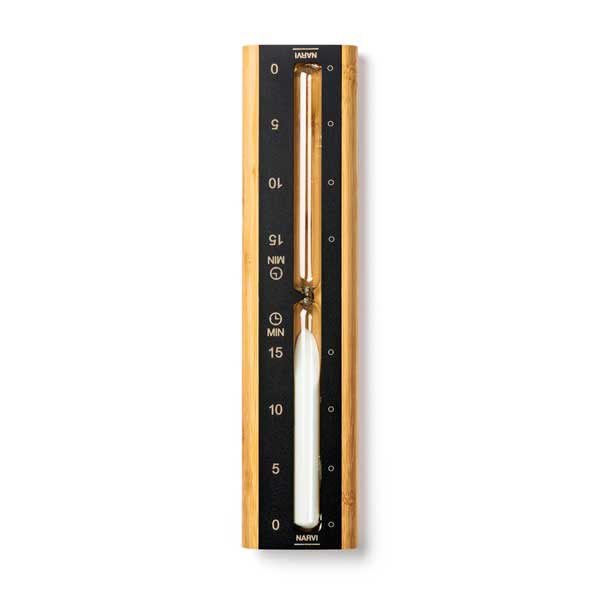 Black Sauna Sand Timer